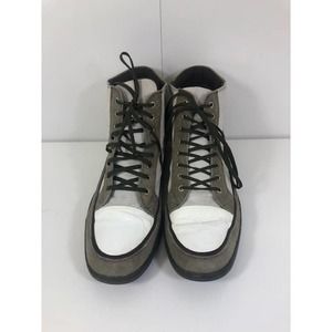 Gravity Defyer By Alexander AIW Nubuck High Cut Sneakers Shoes Grey Men's US 13